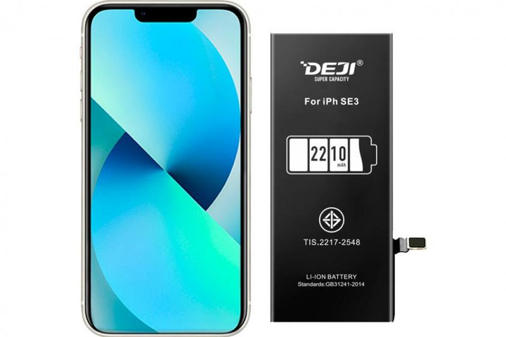 باتری موبایل دجی مدل DJ-IPHSE3 ظرفیت 2210 میلی آمپر ساعت