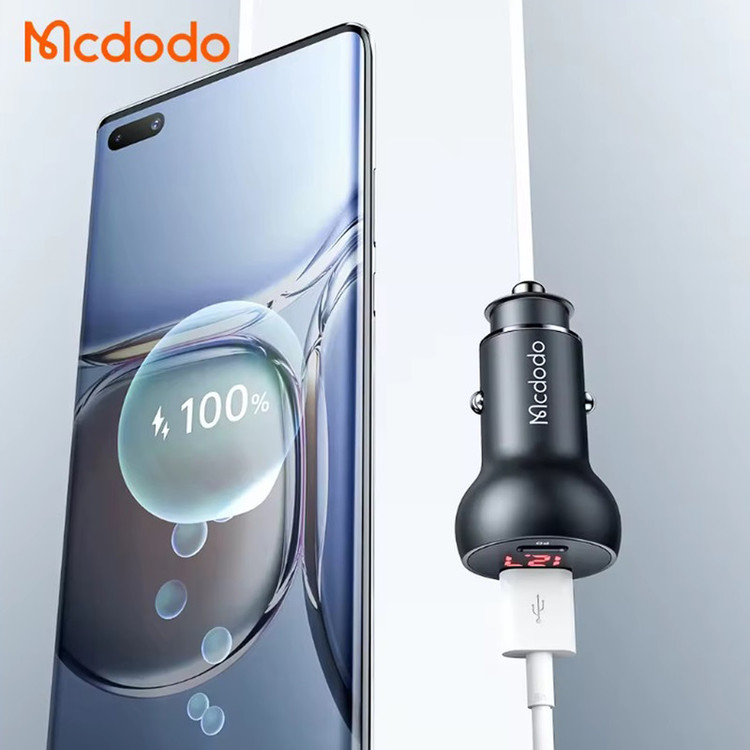شارژر فندکی مک دودو مدل CC-7030 توان 45 وات