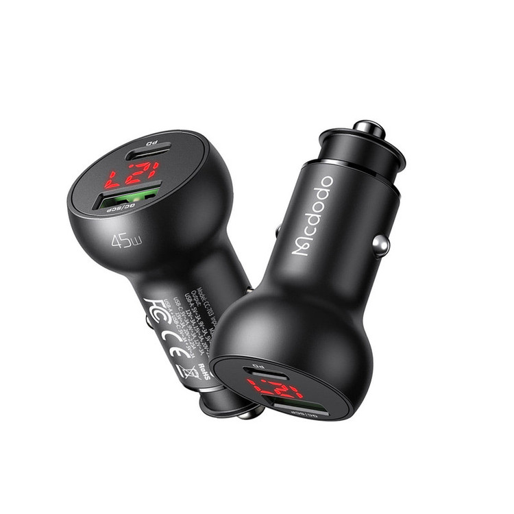 شارژر فندکی مک دودو مدل CC-7030 توان 45 وات